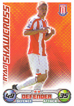Ryan Shawcross Stoke City 2008/09 Topps Match Attax #257